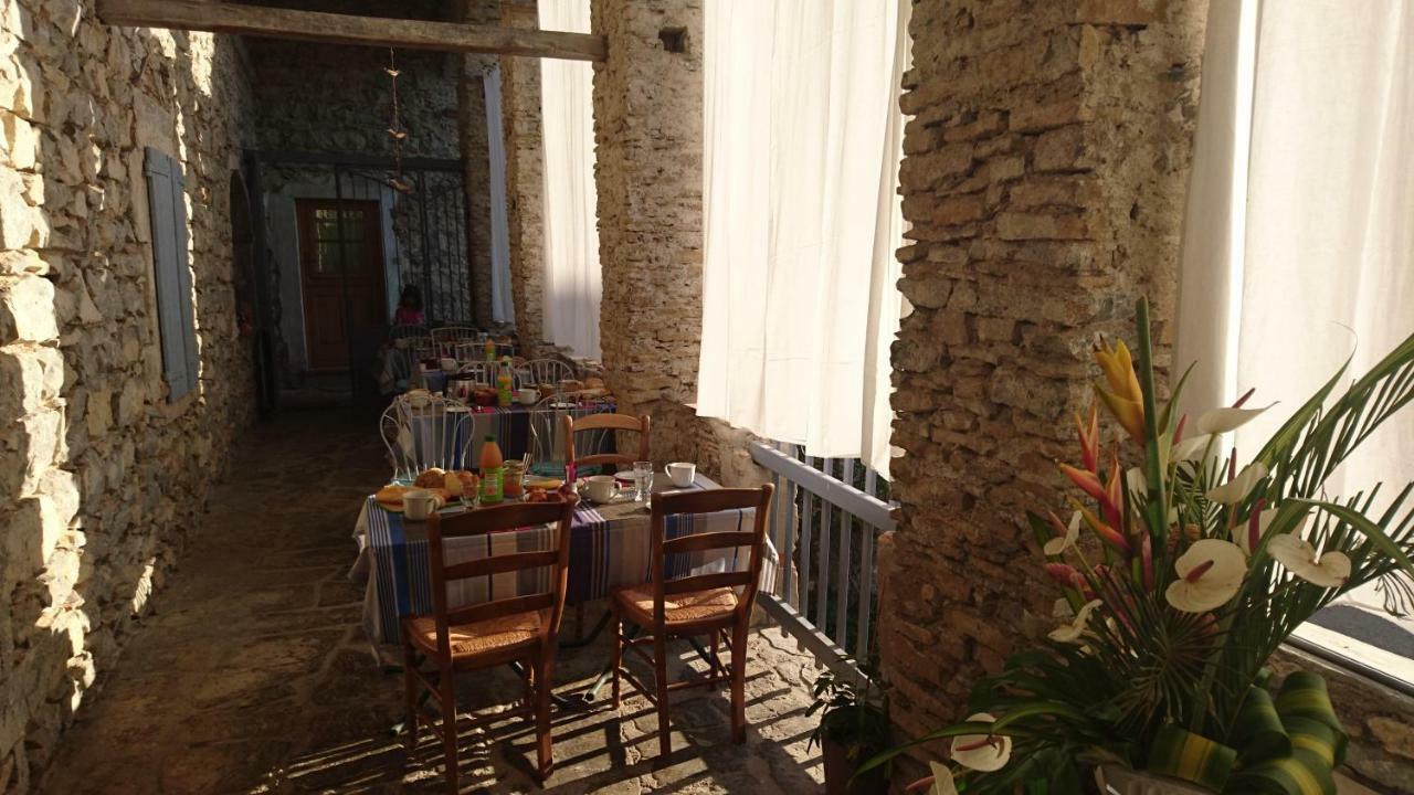 Les Jardins Du Mas Evesque Bed & Breakfast Rousson  ภายนอก รูปภาพ